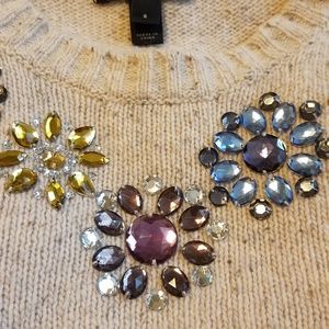 J Crew jeweled  sweater